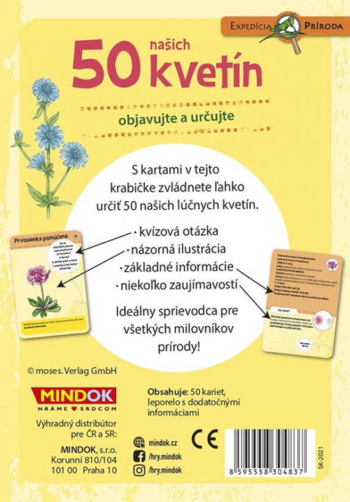 50 našich kvetín - Expedícia príroda