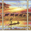 Afrika - čarovný kontinent maľovanie podľa čísel