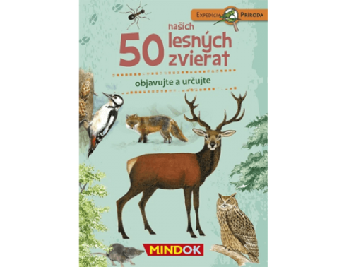 50 našich lesných zvierat - Expedícia príroda