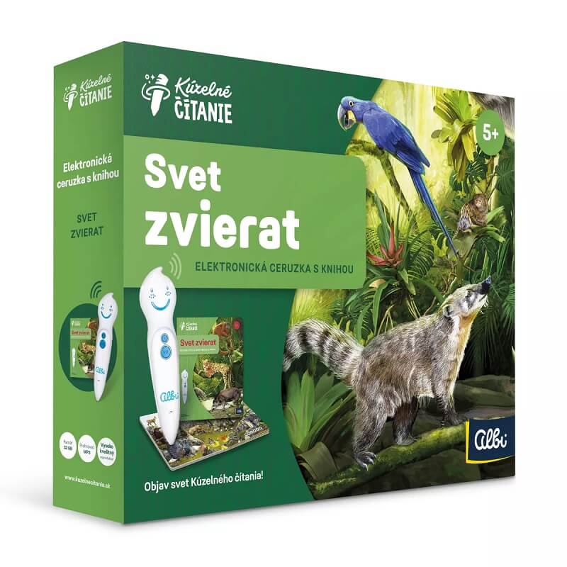 Svet zvierat s elektronickou ceruzkou