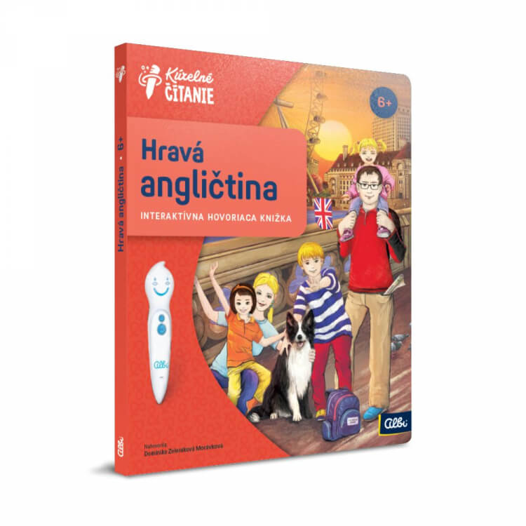 Kúzelné čítanie Kniha Hravá angličtina