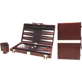 Backgammon hnedý 38 x 48 cm