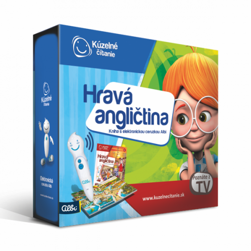 Kúzelné čítanie Hravá angličtina s elektronickou ceruzkou