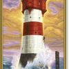 Maják Roter Sand (40 x 80 cm)