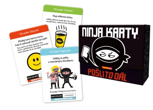 Ninja Karty Pošli to dál!