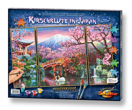 Čerešňové kvety v Japonsku (80 x 50cm)