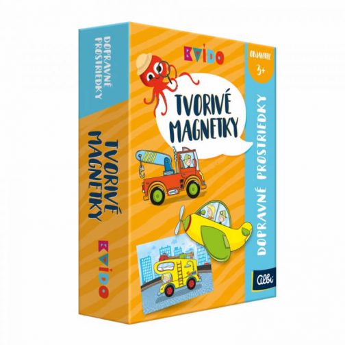 Kvído – Tvorivé magnetky doprava