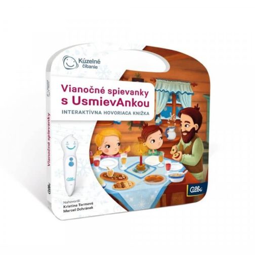 Kúzelné čítanie kniha Vianočné Spievanky