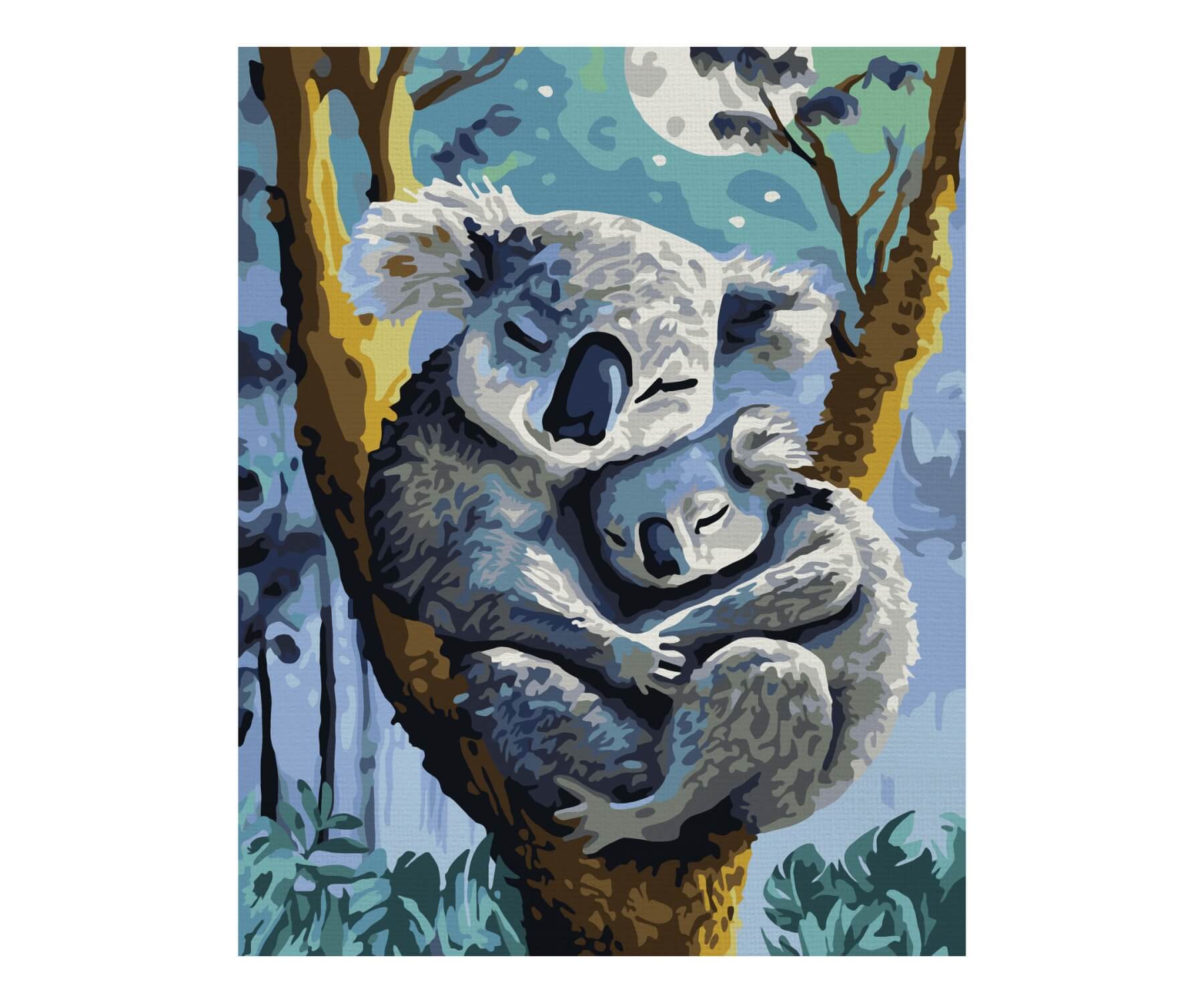 Koala s mláďaťom