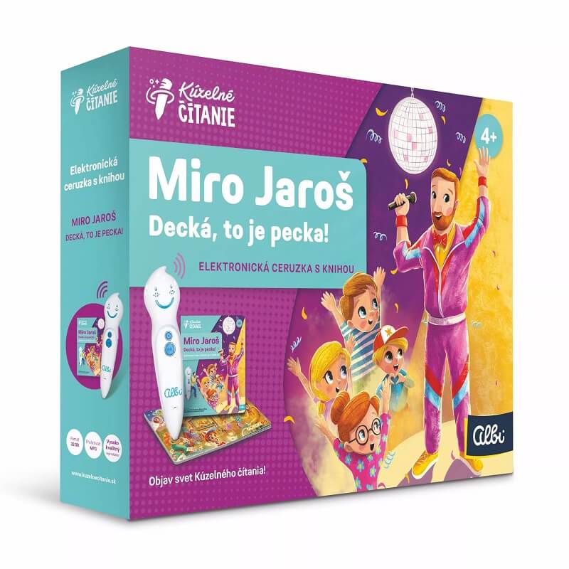 Kúzelné čítanie Miro Jaroš - Decká to je pecka! s elektronickou ceruzkou